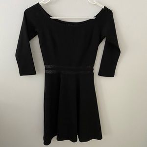 lulus half sleeve skater dress